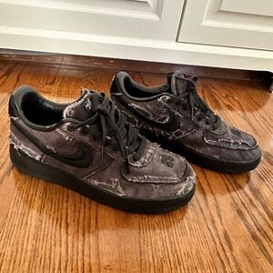 Nike Stussy Air Force 1 low canvas